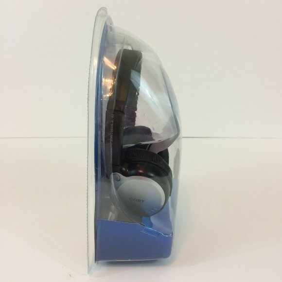 Coby CV-191 Noise Canceling Stereo Digital Headphones with Swivel Earcups New - Picture 7 of 8